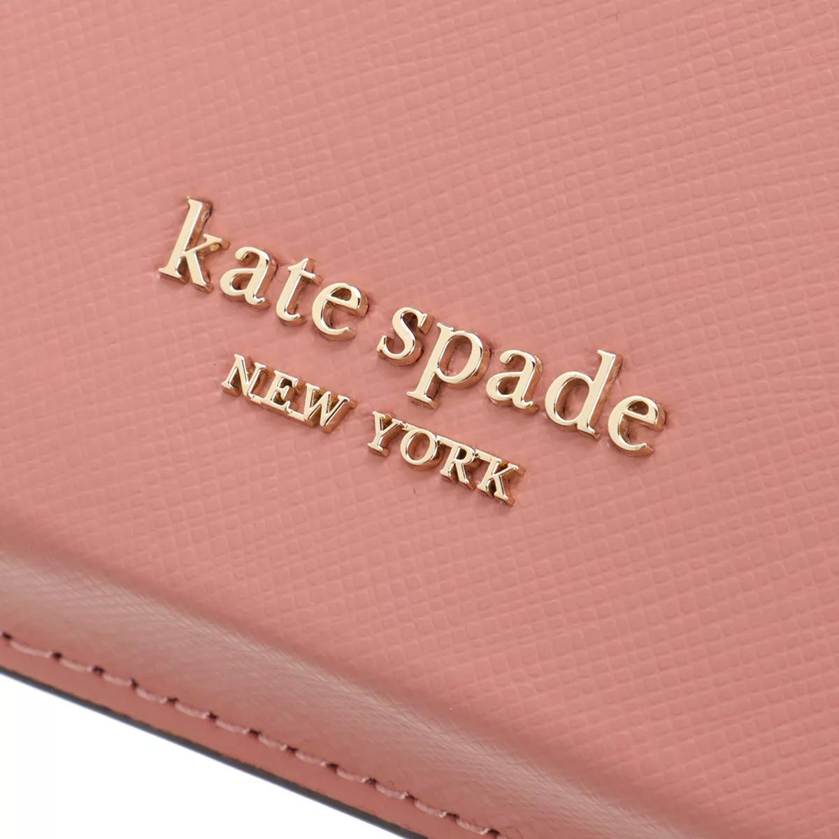 Kate Spade New York Spencer Saffiano Leather Slim Crossbody Serene Pin, Phone  Bag