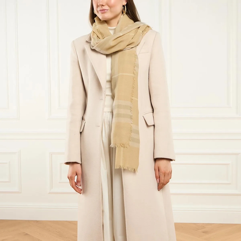 Burberry Écharpe en laine Gc Light Weight Wool Schal Multicolor(Image 2)