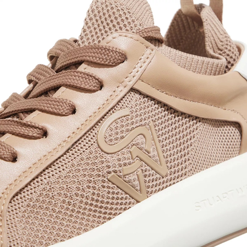 Stuart Weitzman Low-Top-Sneaker 5050 PRO Tobacco/Off White