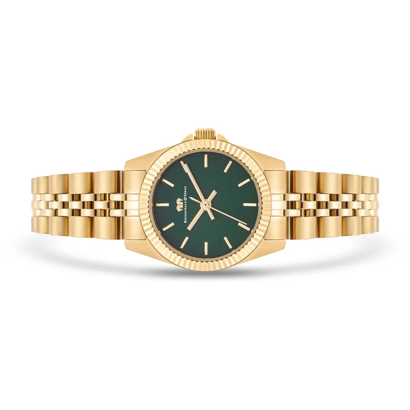 Rhodenwald & Söhne Automatikuhr Damen Armbanduhr Cassina Edelstahl gold(Image 3)