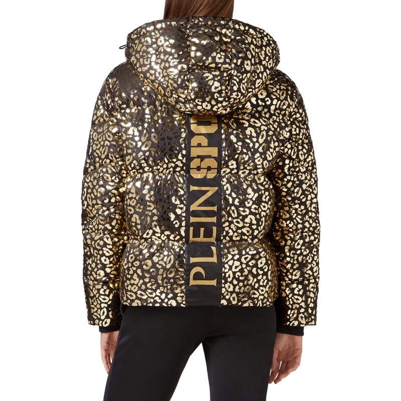Plein Sport Daunenjacke Jacke Leopard gold(Image 2)