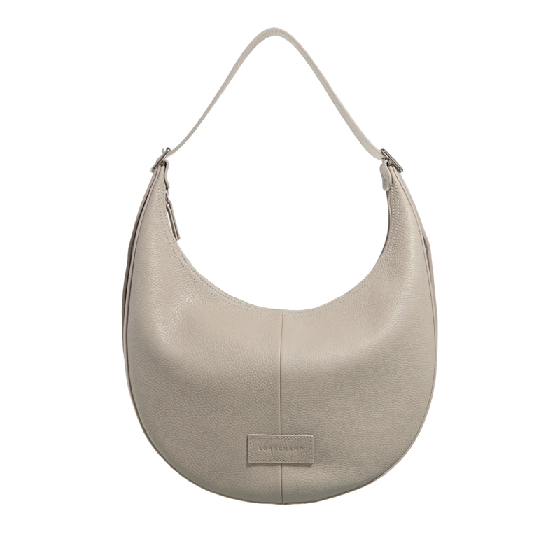 Longchamp Hobo Bag Essential Cuir Hellgrau