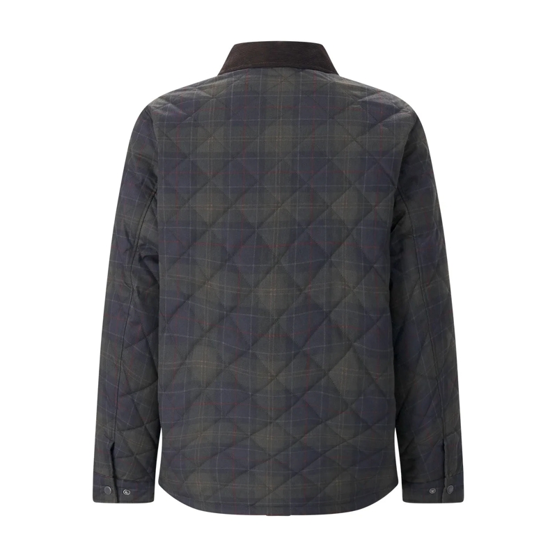 Barbour veste Steppjacke Tartan grün(Image 2)