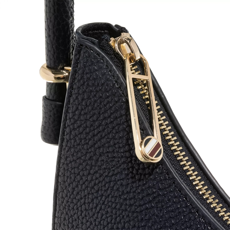 Tommy Hilfiger Hobo Bag Th Emblem Shoulder Bag Corp Space Blue(Image 4)