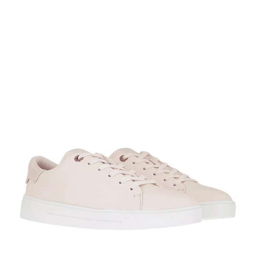 Ted Baker Cleari Leather Trainer Light Pink lage-top sneaker
