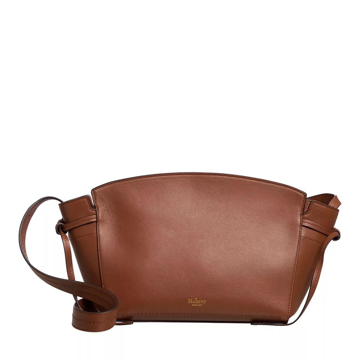 Mulberry Crossbody Bags - Clovelly Soft Crossbody Refined Calf - Gr. unisize - in Braun - für Damen