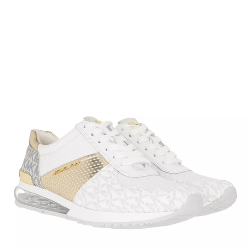 MICHAEL Michael Kors Allie Extreme Sneakers Optic White Pale Gold scarpa da ginnastica bassa