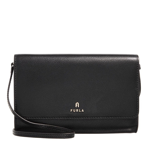 Furla Furla Camelia Chain Wallet Nero Portefeuille sur chaîne