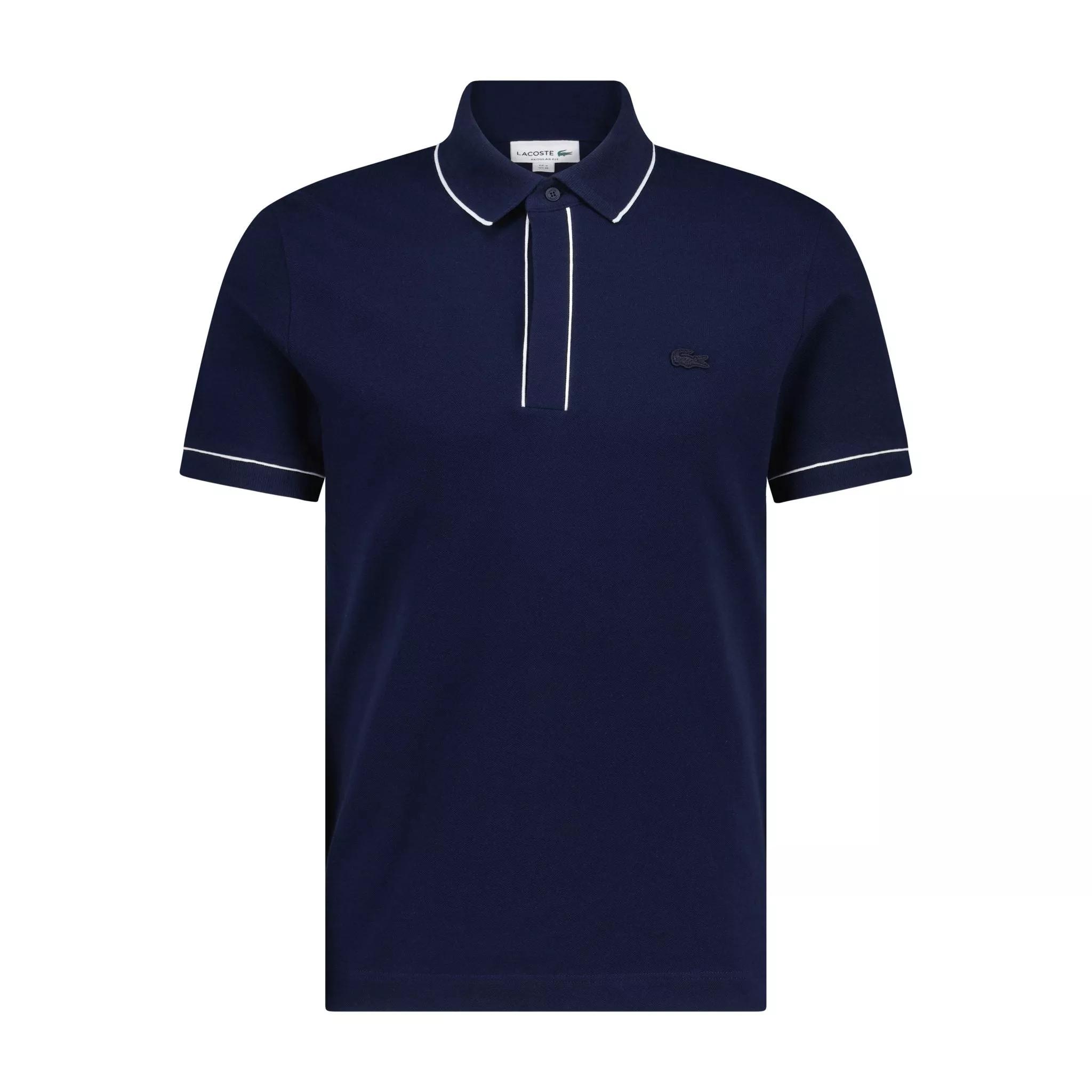 Lacoste - Poloshirt mit Logo 47702395748698 - Größe XL - dark blue