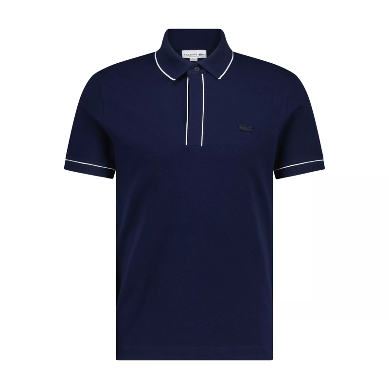 Lacoste  Poloshirt mit Logo 47702395748698 Dunkelblau