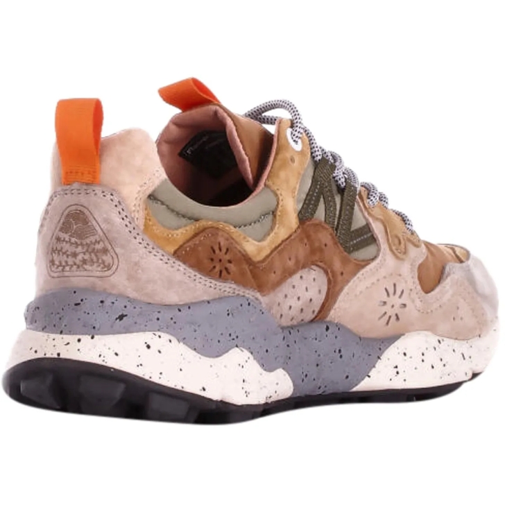 Chaussure Première Randonnée Fille – Modèle Flower Bunt-Braun – Cuir Respirant, Chaussure Montante Confort