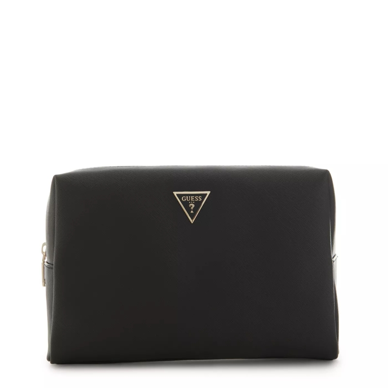 Guess Trousse de maquillage Kulturbeutel Schwarz