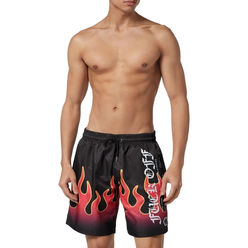 Philipp Plein  Badehose Flame schwarz(Image 3)