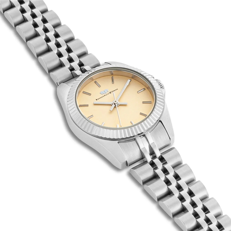 Rhodenwald & Söhne Automatikuhr Damen Armbanduhr Cassina Edelstahl silber(Image 6)