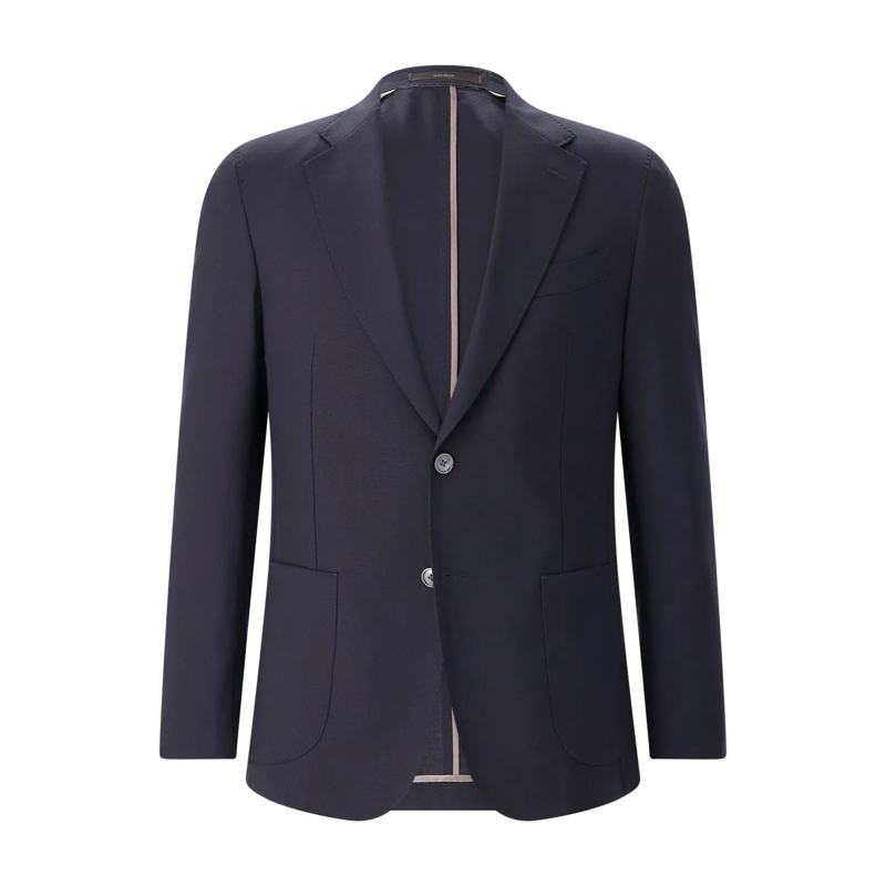 windsor. Anzugjacke Regular-Fit Sakko aus Schurwolle blau