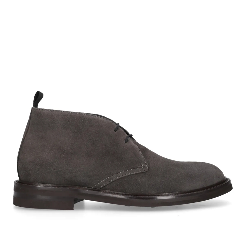 Heinrich Dinkelacker Bottes à lacets Der Florenz Plain V George Boot bringt mit seinem  dunkel-grau