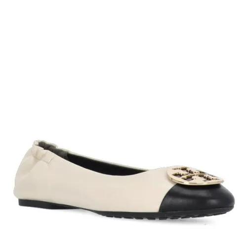 Tory Burch Loafers & Ballerinas - Claire Ballerinas - Gr. 39,5 (EU) - in Beige - für Damen