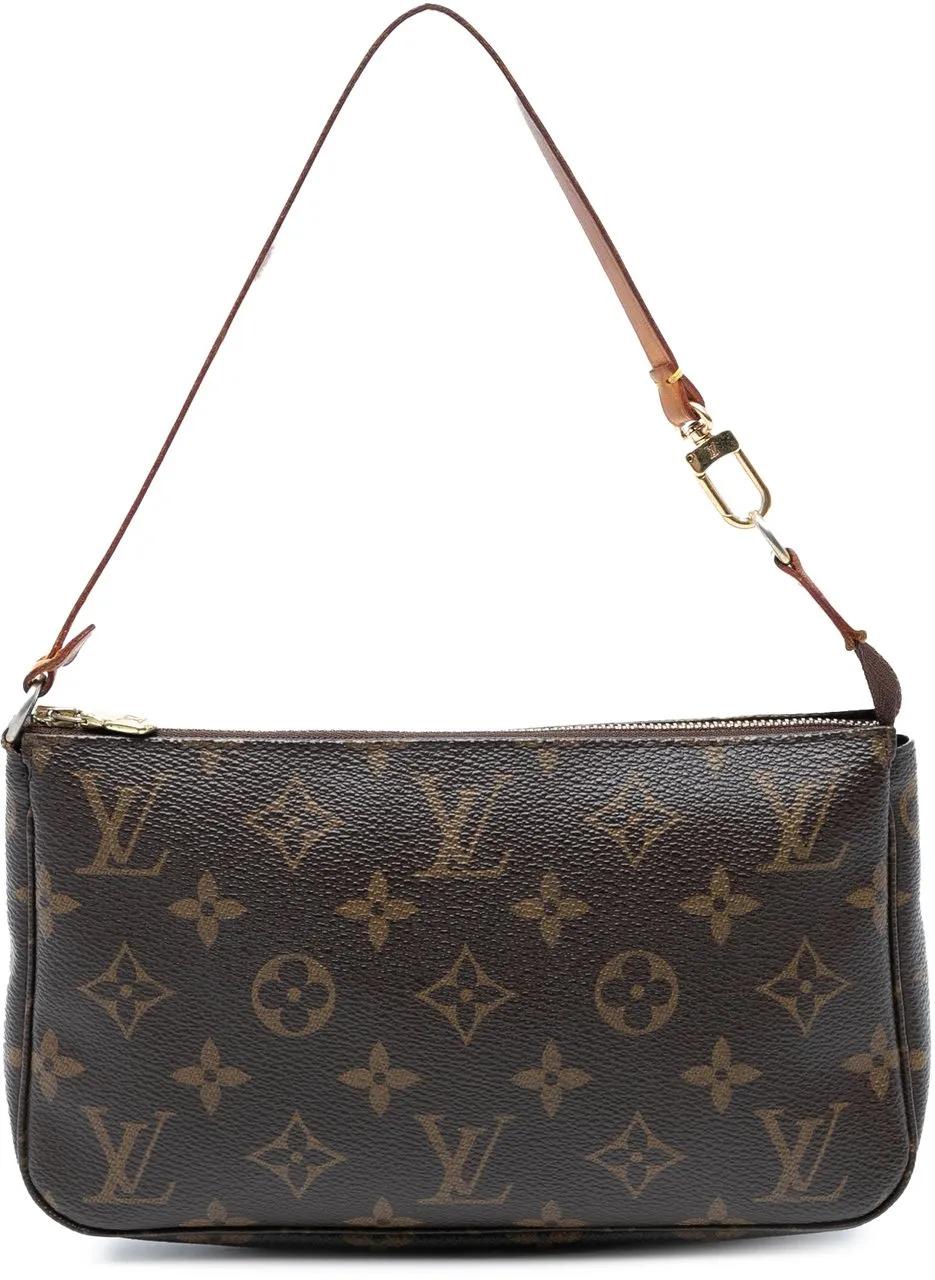 Louis Vuitton Hobo Bags - Monogram Pochette Accessoires - Gr. unisize - in Braun - für Damen