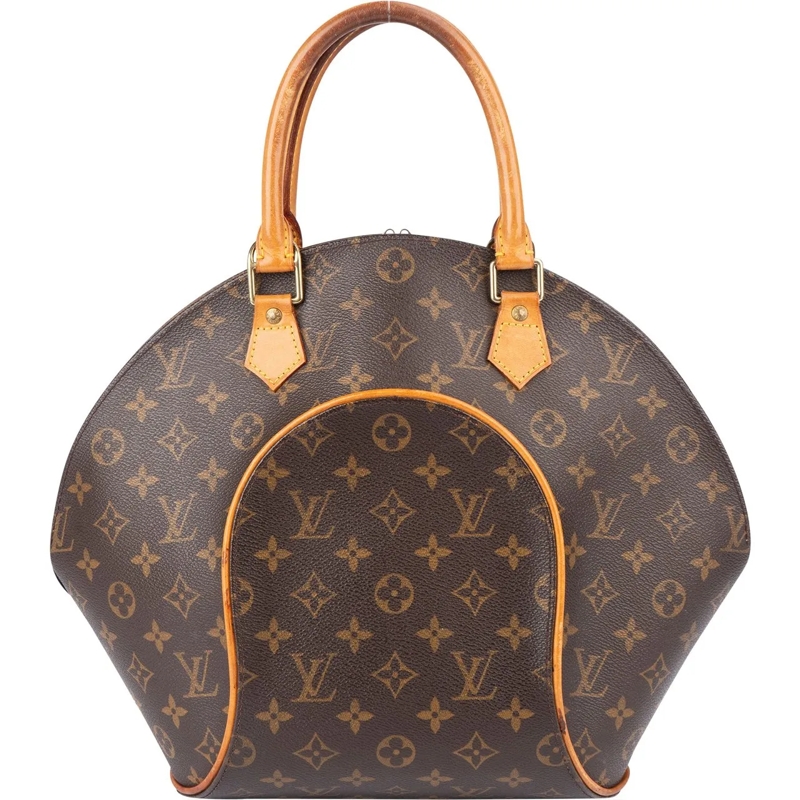 Louis Vuitton Tote Louis Vuitton Canvas Monogram Ellipse MM Handbag braun