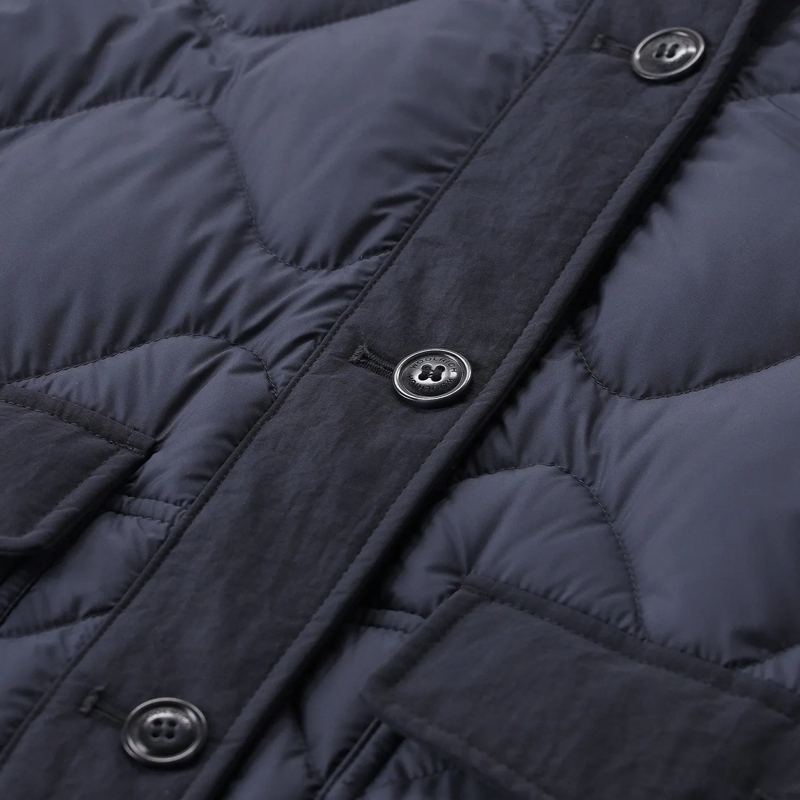 Woolrich Jacke Leichte Steppjacke mit Daunen blau(Image 3)