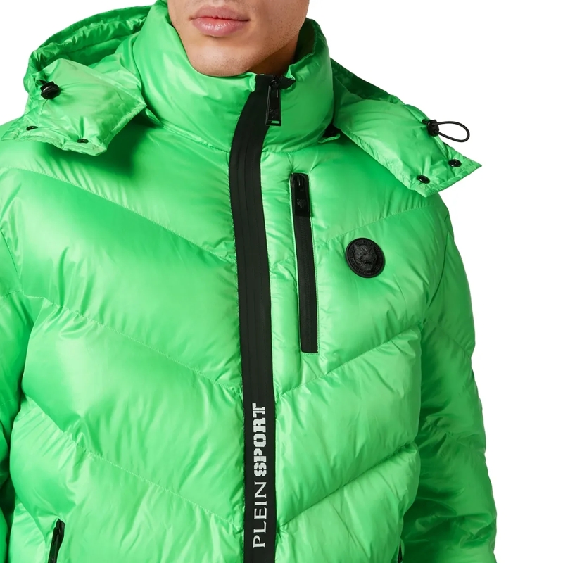 Plein Sport Daunenjacke Jacke Tiger grün(Image 9)