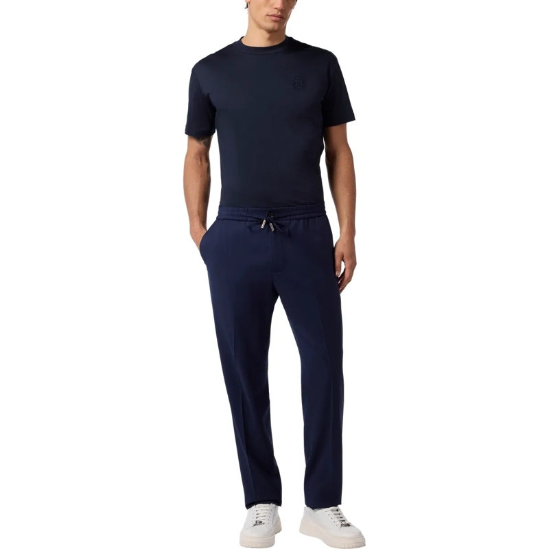 BILLIONAIRE Hose Wool Drawstring Trousers schwarz(Image 4)