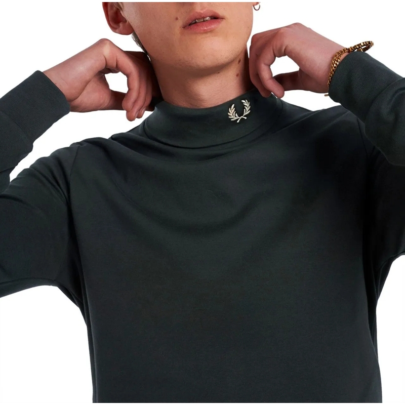 Fred Perry  Sweaters Field Green grau (Image 4)