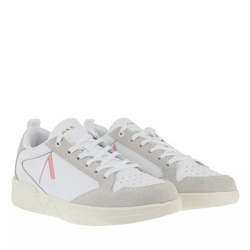 ARKK Copenhagen Visuklass Leather Suede S-C18 Sneakers White Peach Low-Top Sneaker