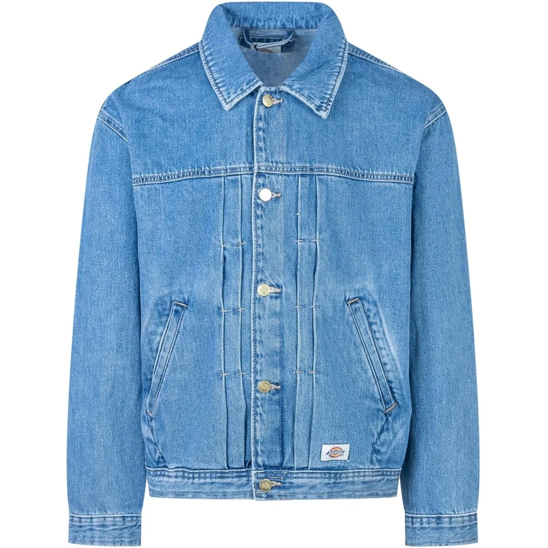 DICKIES Jeansjacke Dickies Giacca in Denim Blu blau