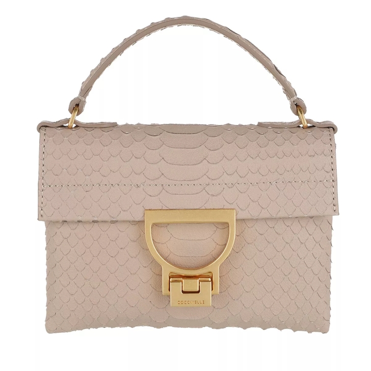 Coccinelle Mignon Python Lulala Mini Bag Powder Pink Cartable