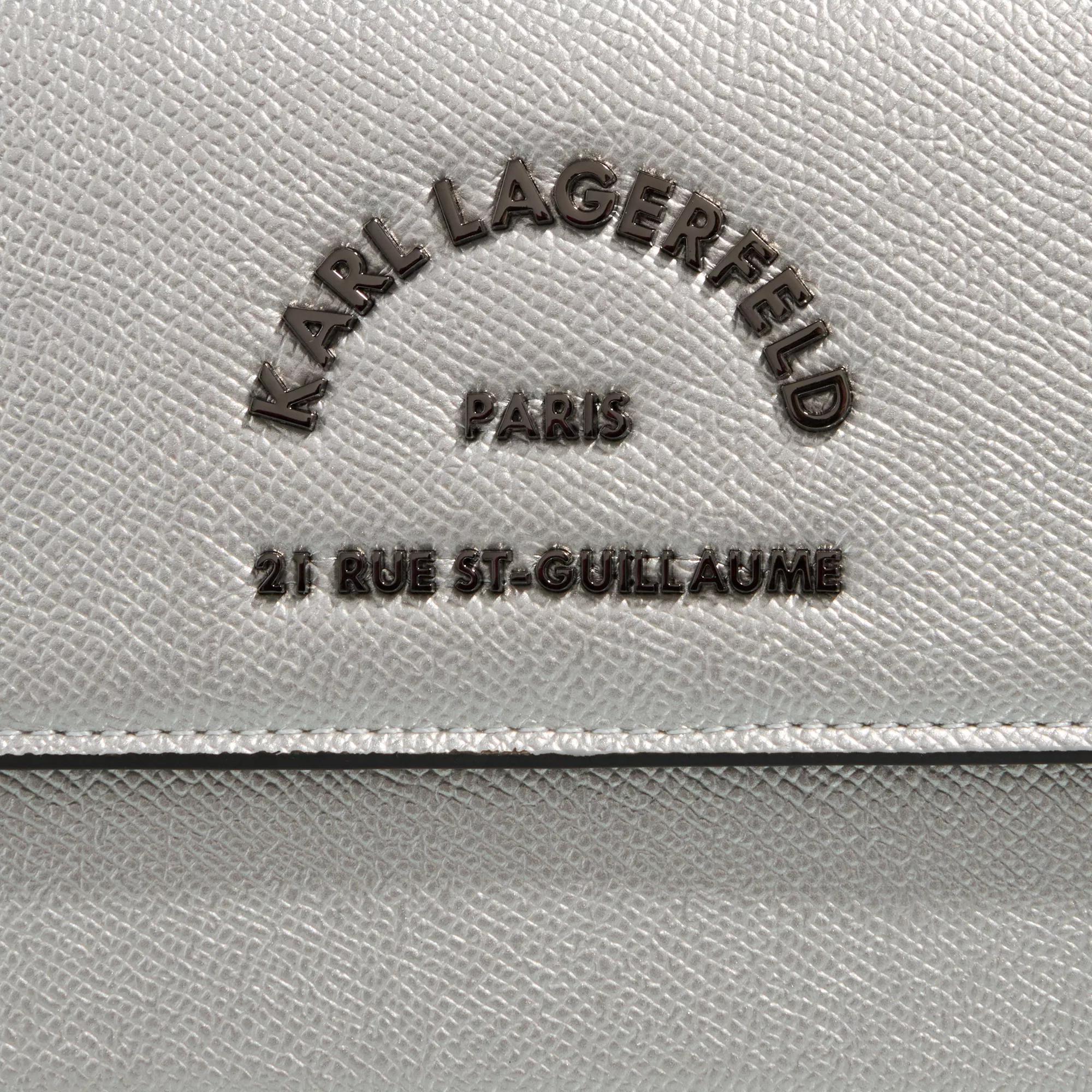 Karl Lagerfeld Crossbody bags RSG Metal Flap Shb in zilver