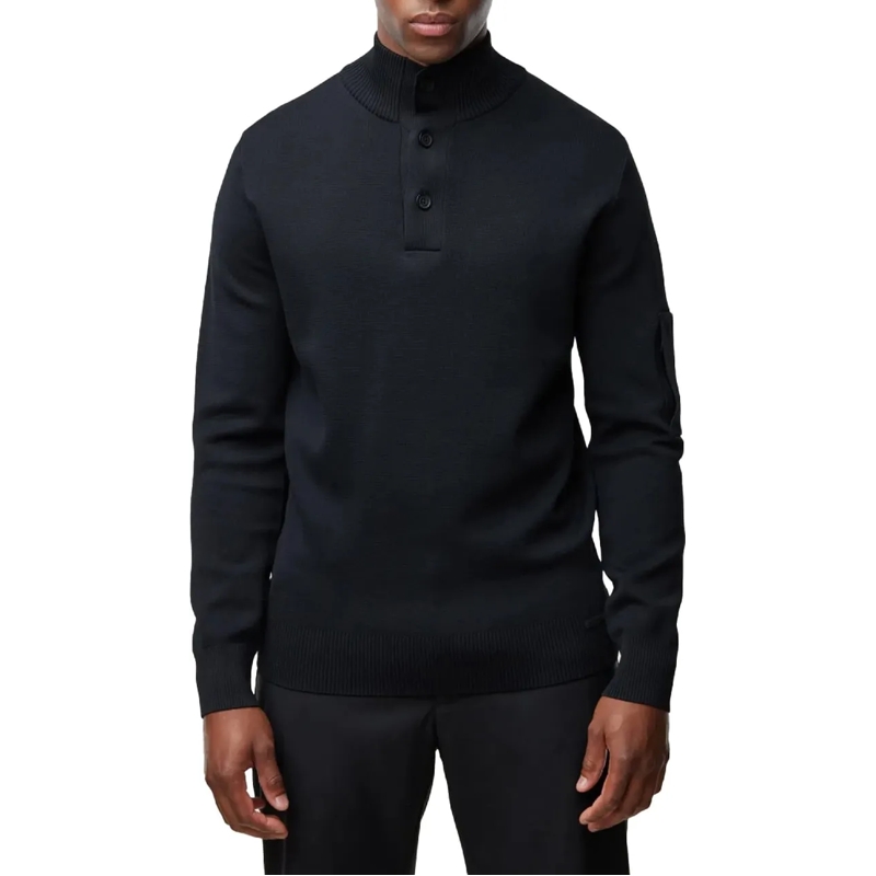 GENTI  Cool Dry Turtle 3 Buttons Black schwarz