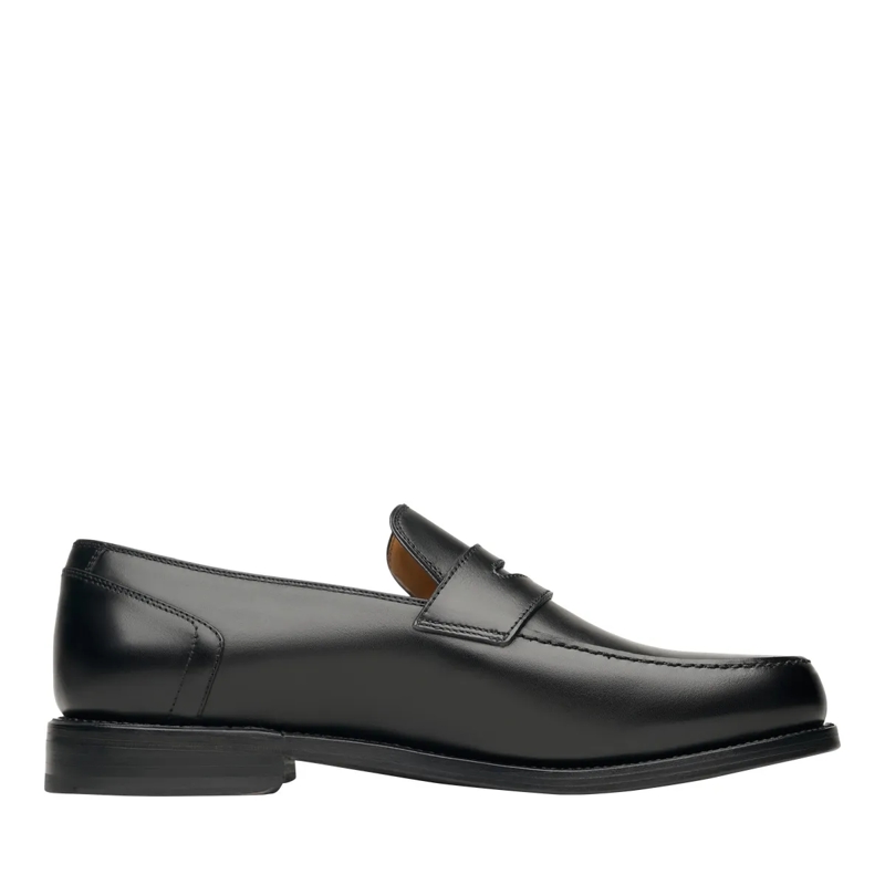 Henry Stevens Monkstraps Loafer Haywood PL schwarz