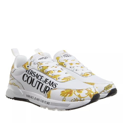 Versace Jeans Couture Fondo Dynamic  White/Gold Low-Top Sneaker