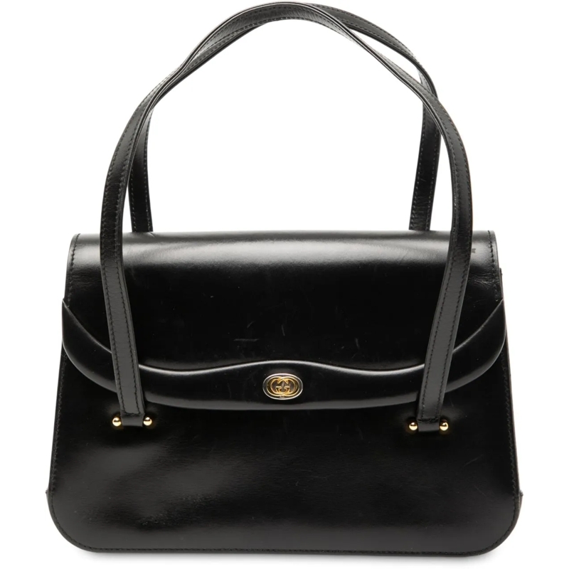Gucci Tote Leather Handbag schwarz