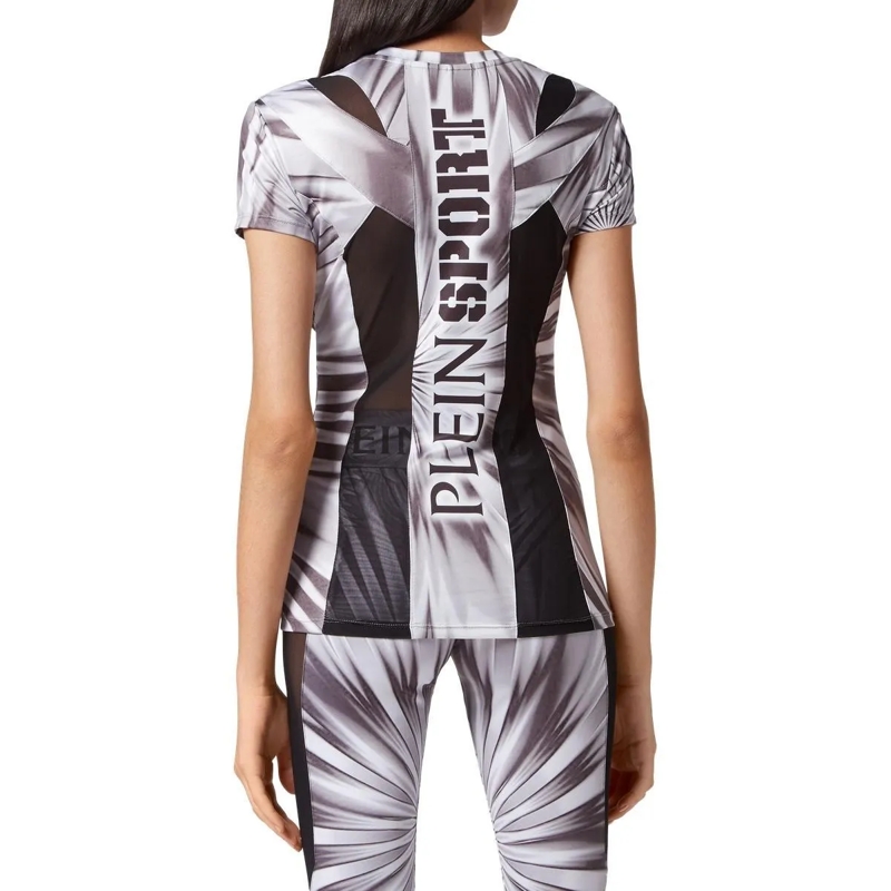 Plein Sport T-Shirt T-Shirt Scratch weiss(Image 5)