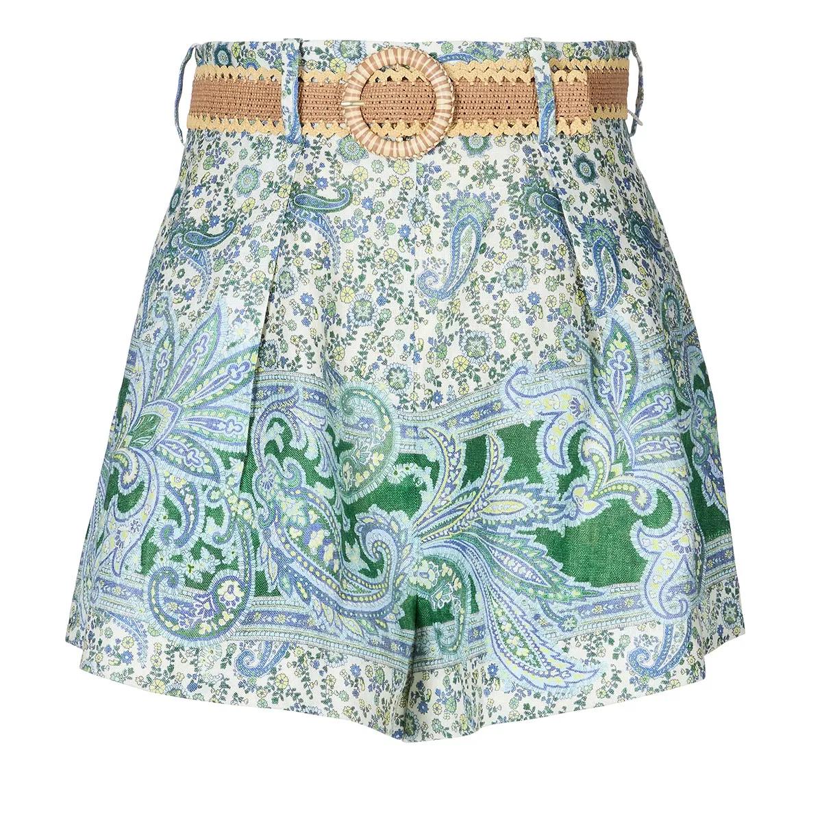 Zimmermann - Ottie Tuck Short - Größe 1 - green