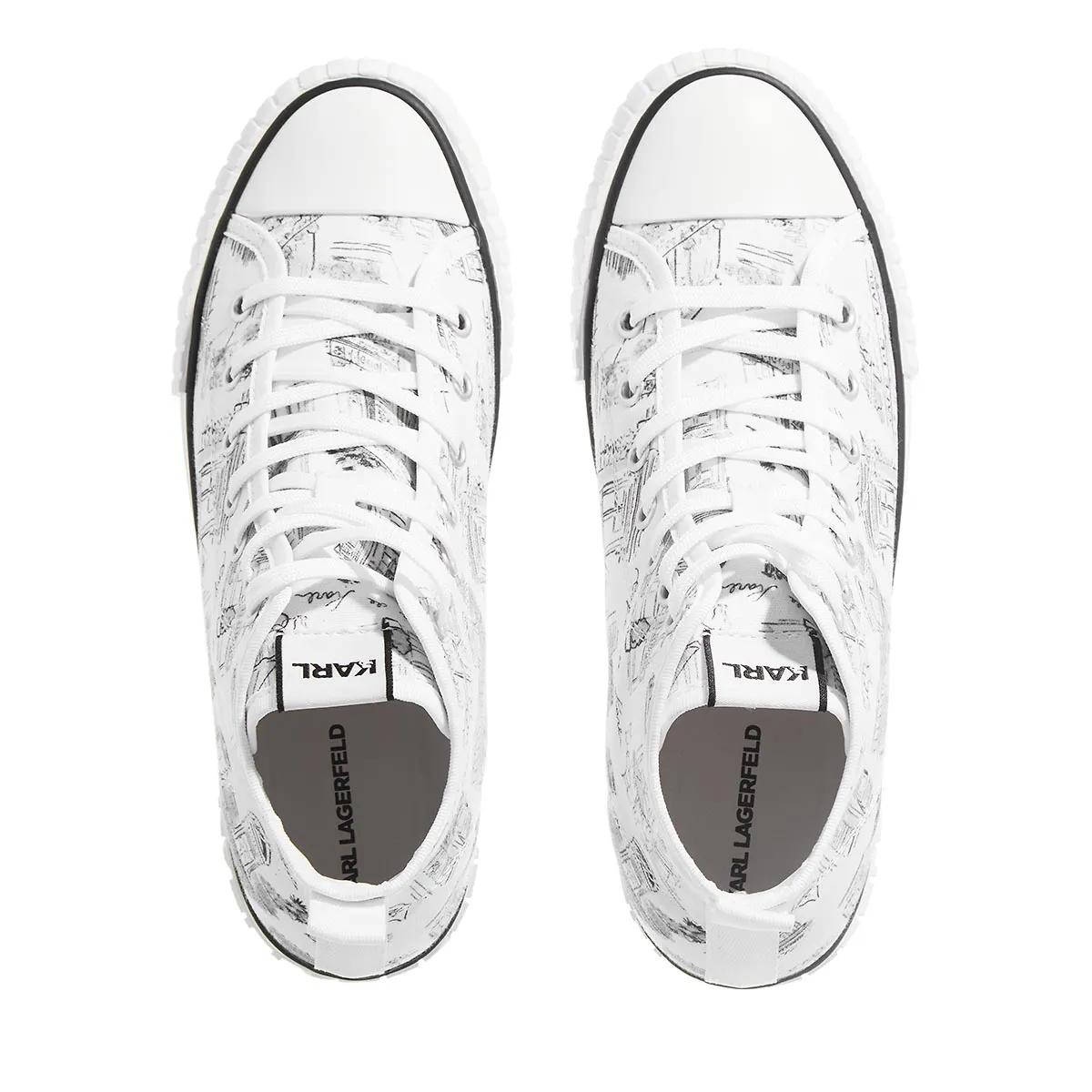 Thumbnail - Karl Lagerfeld Low-Top Sneaker - Kampus Max  Jorge Parra Print Hi - Gr. 38 (EU) - in Weiß - für Damen