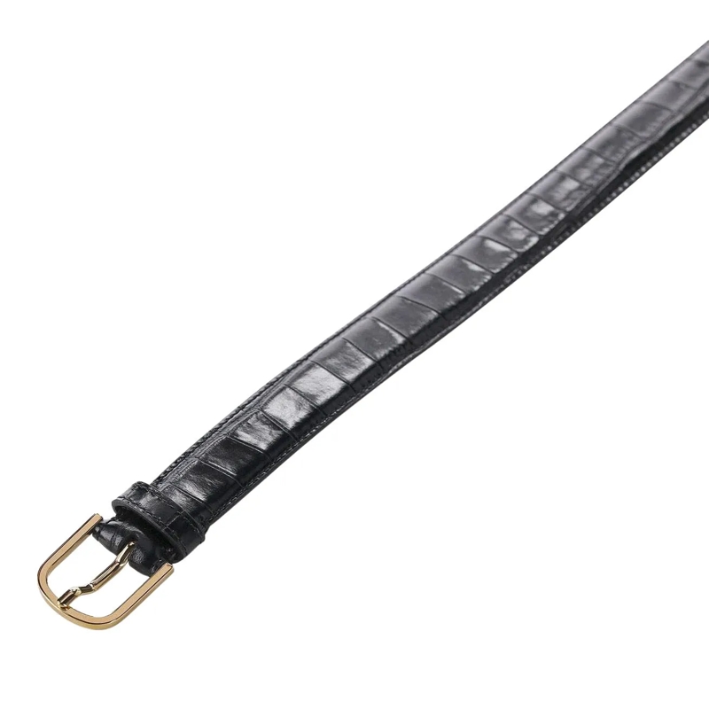 TOTEME Gürtel Gürtel aus Leder schwarz(Image 2)