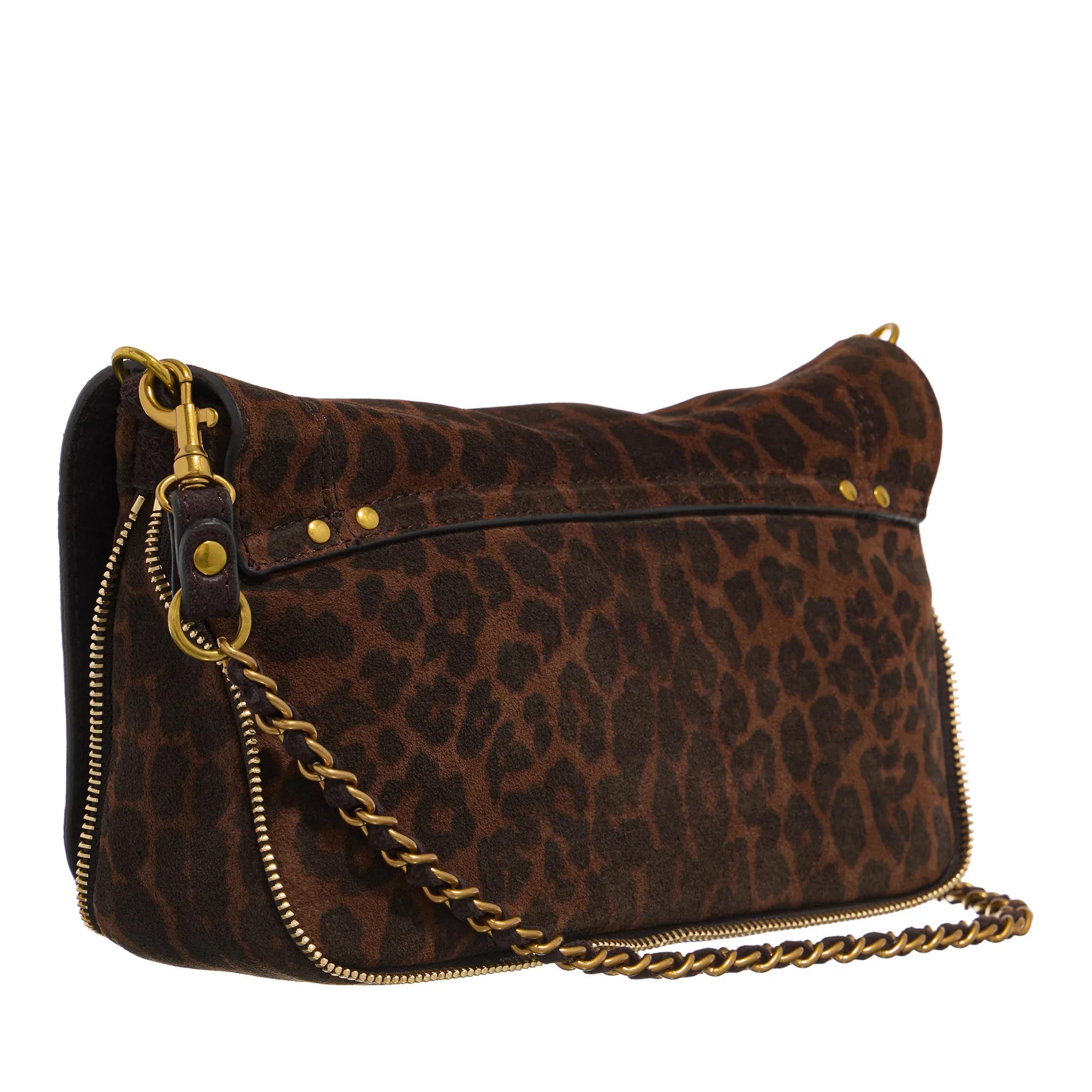 Jerome Dreyfuss Crossbody bags Bobi S in luipaardprint