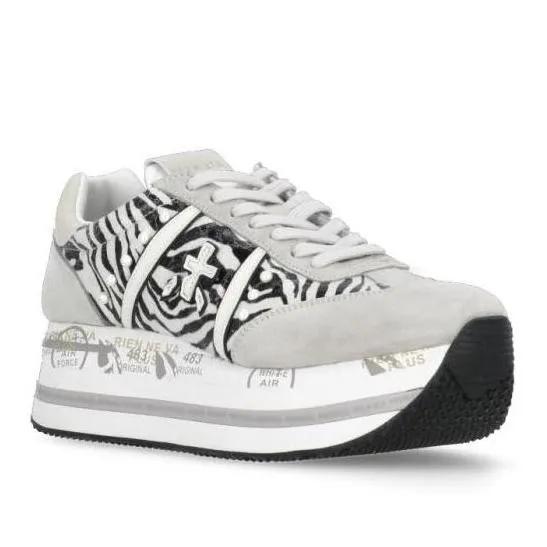 Premiata Low-Top Sneaker - Beth 6952 Sneakers - Gr. 37 (EU) - in Grau - für Damen