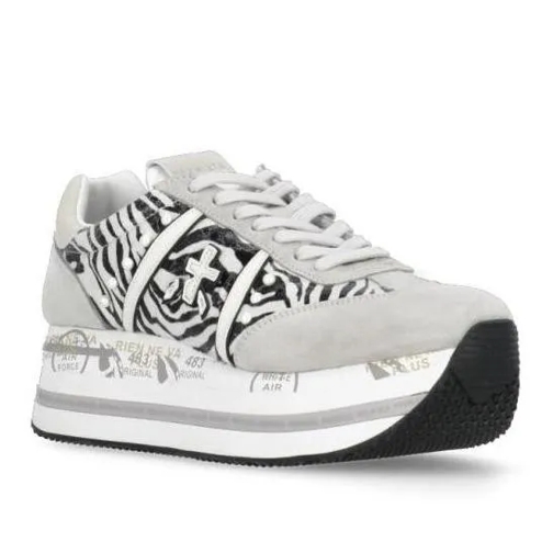 Premiata Beth 6952 Sneakers Grey låg sneaker