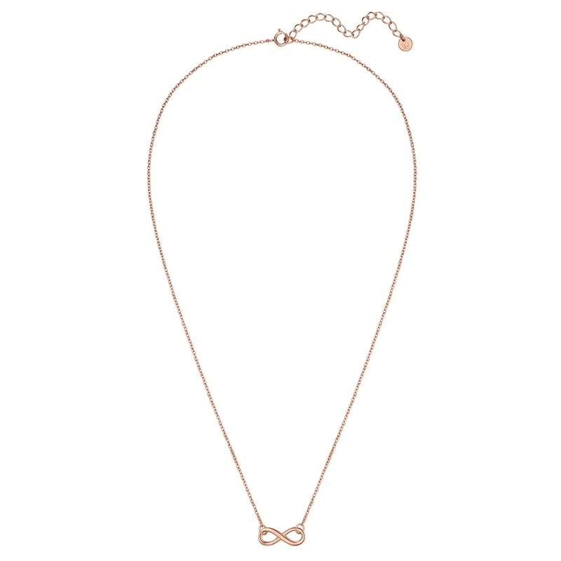 Glanzstücke München Mittellange Halskette Sterling Silber Halskette Infinity rosegold(Image 2)