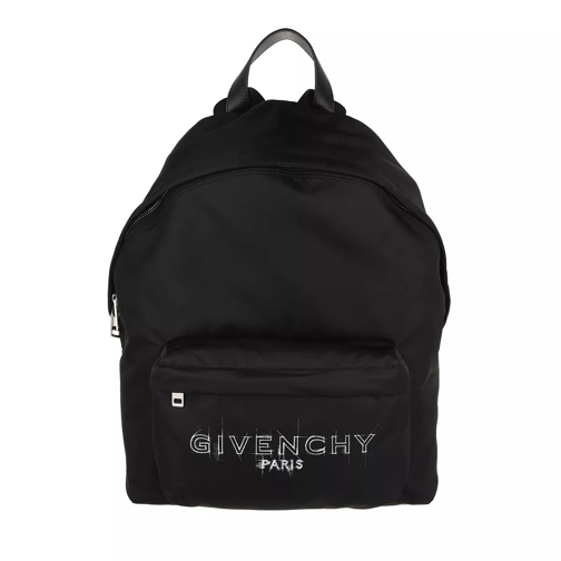 Givenchy Sketch Logo Backpack Black White Rucksack