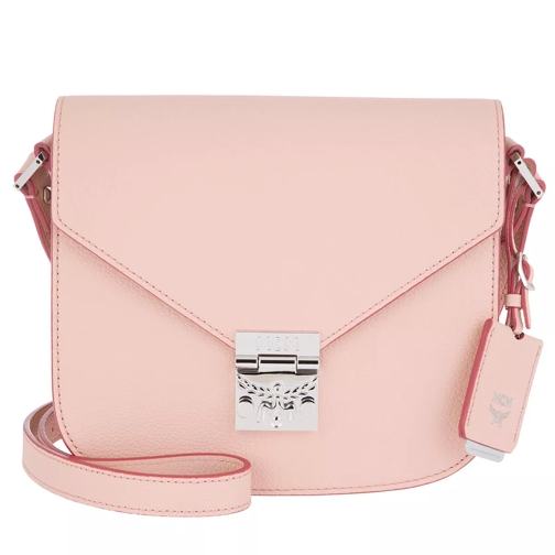 MCM Patricia Park Avenue Small Shoulder Bag Pink Blush Borsetta a tracolla