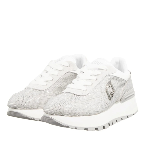 LIU JO Amazing Pearl Grey lage-top sneaker