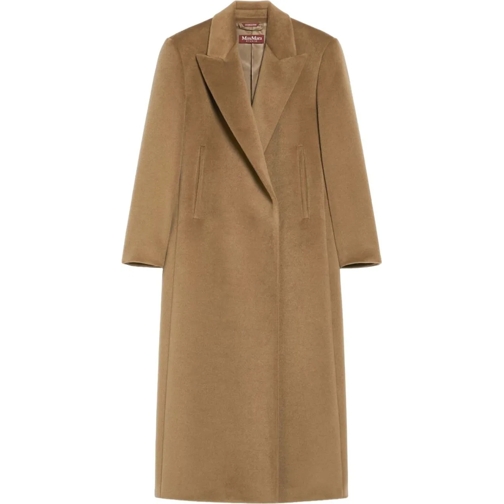 Max Mara Overgangsjas Coats Brown schwarz