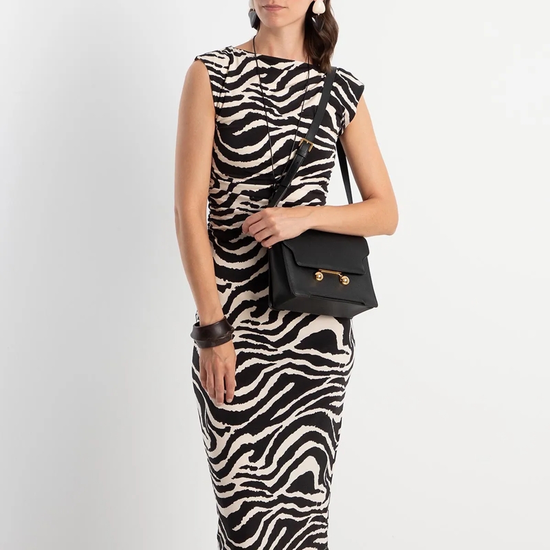 Marni Sac à bandoulière Shoulder Bag Medium Black(Image 2)