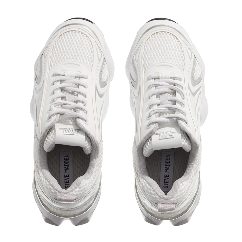 Steve Madden Low-Top-Sneaker Speedster-E White Multi (Image 6)