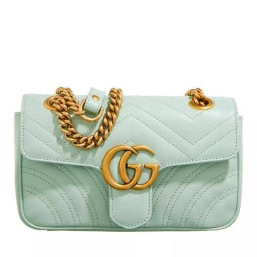 Gucci GG Marmont Matelasse Mini Bag  Light Green Crossbody Bag